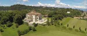 foto Villa Rotonda con drone vicenza vajenti 06